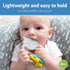 Dr. Brown's Learning Loop Fox, Baby Teether Ring with Multiple Shapes & Textures, Soft 100% Silicone, BPA Free, 3m+...