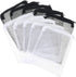 Giantree 10 Pcs Aquarium Filter Media Bags, Large Reusable Aquarium Media Bag Fish Tank Mesh Filter Bags with Zipper for Activated Carbon Ceramic ...