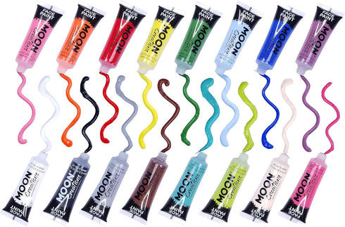 Face & Body Paint by Moon Creations - 0.40fl oz - Pale Skin...