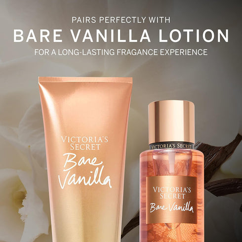 Victoria's Secret Bare Vanilla Body Spray for Women, Notes of Whipped Vanilla and Soft Cashmere, Bare Vanilla Collection (8.4 oz)...