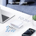 100W USB C Fast Charger Block Compact GaN 6 Port PD USB C and QC USB A Wall Charger Type C Charging Station Hub Adapter Plug Cube Brick for iPhone...