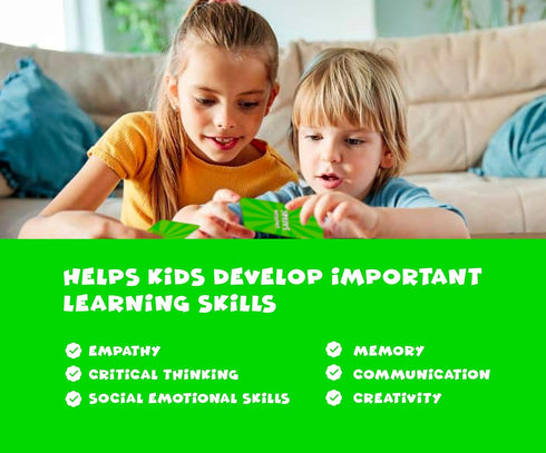Fun Animal Card Game for Kids Ages 4+, 2-6 Players, Boosts Emotional Learning Skills!...