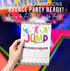 Your Main Event Prints Bounce House Birthday Invitation - Trampoline Jump Birthday Invite - Trampoline Birthday Party - 20 Fill-In Bounce Invitati...