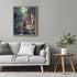 Posterizer 1 pcs-rustic village scene-girl with her ducks 3-Landscape & Nature Art-Art for Animal Lovers-Gift for Art Lovers- unframed wall art...