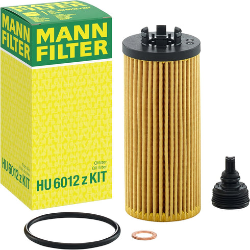 MANN-FILTER HU 6012 Z KIT Cartridge Oil Filter...