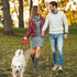 Retractable Dog Leash, 16ft Dog Walking Leash for Small Dogs up to 77lbs, Non-Slip Handle - Red...