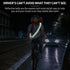 Reflective Running Gear | Reflective Sash for Walking at Night | High Visibility Reflective Sash | Reflective Belt for Walking in The Dark | A...