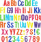 134 Pcs 5 Inch Bulletin Board Letters Colorful Alphabet Letters Numbers and Punctuation Cutouts Letters for Bulletin Board Wall Set for Display Bo...