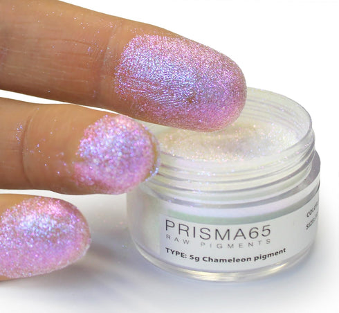 VViViD Prisma65 Raw Chameleon Pigment Powder 5g Jar (Red Violet Blue)...