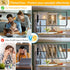 MAXvolador Vintage LED Edison Bulb Dimmable 60W Equivalent 850 Lumens, 6W Edison Light Bulbs 3000K, Antique ST58 LED Filament Bulb E26 Base, Pack ...