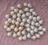 50 Pcs Faux Pearl Beads with Rhinestone Hole Gold Vintage Gold Silver Elegant Kits for Dangle Earrings Necklace Bracelet DIY Jewelry Making Access...