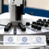 HPLC LC 8-425 Screw Thread Vial Caps, 8 mm, PTFE/Silicone Septa, Black, Polypropylene, 100 pcs/pk...