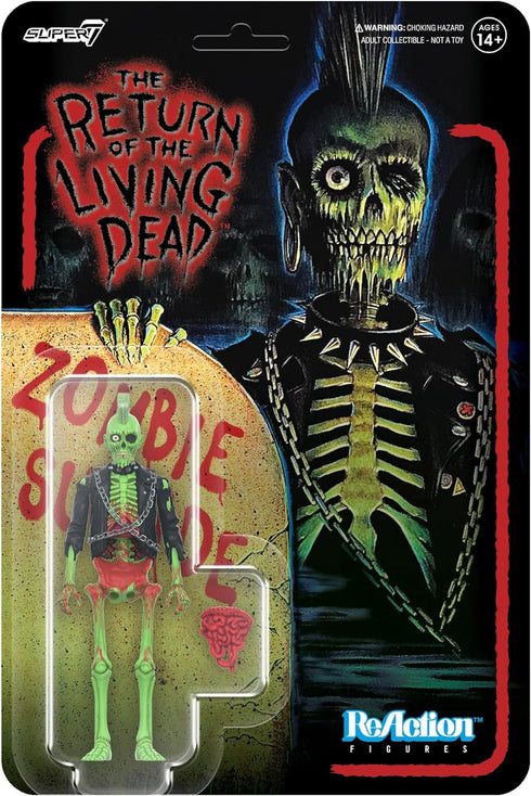 Super7 Return of The Living Dead Zombie Suicide - 3.75" Return of The Living Dead Action Figure with Accessory Classic Horror Collectibles and Ret...