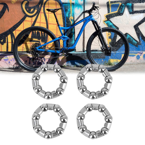 X AUTOHAUX 4pcs 20.5mm x 7 Ball Bearing Cages Crank Bearings Wheel Bearing Retainer for Bicycle...