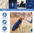 Malier Dog Winter Coat, Classic Plaid Fleece Dog Cold Weather Coats Dog Jacket with Pocket, Windprood Warm Dog Coat Vest Winter Pet Clothes Appare...
