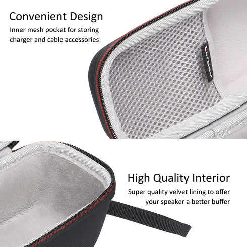 LTGEM Hard Case for DOSS SoundBox Touch Portable Wireless Bluetooth Speaker - Travel Protective Carrying Storage Bag...