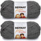 Softee Chunky Yarn-True Grey......