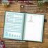 Recipe Book to Write in Your Own Recipes, Blank Recipe Notebook with Tabs for Family Cooking Lover, 120 Pages Recipe Organizer, 8.5 x 5.5", Black...