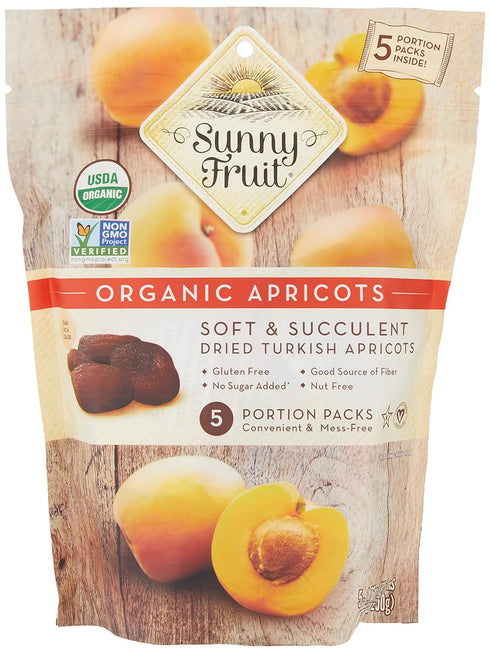 Sunny Fruit Organic Apricots, Soft and Succulent Dried Turkish Apricots...
