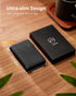 YESIIW Slim Wallet for Men - Pop up Card Holder Mens Wallet with RFID Protection Leather Wallets with ID Window and Metal Case Black...