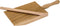 Tredoni Professional Gnocchi/Garganelli Wood Paddle Slanted Ridge Board Pasta Maker + Stick, 3.6x5" (9x12.5 cm)...