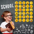 MORCART 30PCS Emoji Magnets for Fridge, Refrigerator Magnets for Locker Whiteboard Decorative School Cabinets Office Cubicle Magnetic Board Kitche...