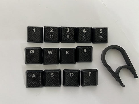 luo Suitable for Logitech G915TKL White Radio Competition Mechanical Keyboard UltraThin RGB Backlit NonSlip Computer Sports keycap G915 Texture Ga...