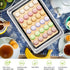 PHILORN Silicone Baking Mat Set, 16.5" x 11.42" Macaron Baking Mat, Non-Stick Baking Mat with Baking Tools, 2 Pack Food Safe Baking Silicone Mat, ...