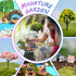 108 Pieces Miniatures Fairy Garden Accessories Outdoor, Fairy Garden Kit, Miniature Figurines, Fairy Garden Accessories, DIY Micro Landscape Ornam...