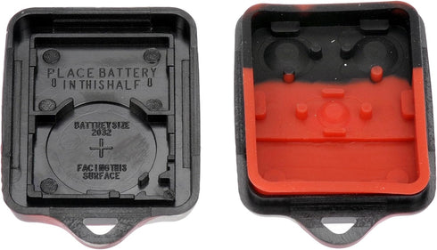 Dorman 13625US Keyless Entry Transmitter Cover Compatible with Select Models, Red; White; Blue...