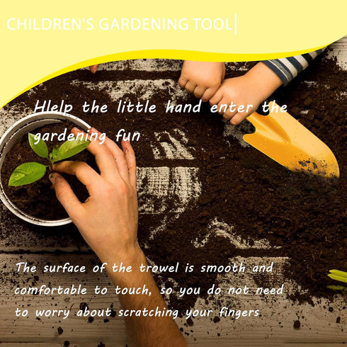 Mini Colorful Garden Hand Shovel, Metal Sand Shovels Tools for Kids Rust Resistant Spade Shovel for Planting, Transplanting, Weeding, Digging, Bea...