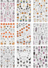 JMEOWIO 9 Sheets Halloween Nail Art Stickers Decals Self-Adhesive Bat Ghost Nail Supplies Nail Art Design Decoration Accessories...