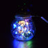 Clear Glass Bottle With Cork Stopper Assorted Shapes Bud Vases Jars Message Wish Bottle 1 Piece (Round Ball)...