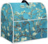 Almond Blossoms Tree Oil Painting Mixer Cover Dustproof Washable Mixer Cover Protection with Handle Pockets Home Kitchen Appliance Cover Stain Res...