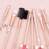 Sailor Moon Makeup Brushes Set - 8Pcs Anime Pink Metal Magic Wand Handle Makeup Brushes Professional is Great Gift for Fans, Girlfriend...