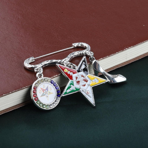 PLITI OES Brooch Pin Order Of The Eastern Star Gift OES Sorority Gift Sorority Sisterhood Gift Sorority Sister Gift...