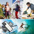 iPhone 15 Pro Case Waterproof, IP68 Waterproof Case for iPhone 15 Pro, iPhone 15 Pro Case with Kickstand, Impact Resistant TPU + PC Case, Suitable...