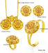 Ethlyn 4Pcs 18K Gold Plated Ethiopian Jewelry Sets Necklace Eritrean/Habesha Bride Wedding Gifts...