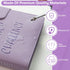 100 Envelopes Money Saving Challenge, Money Saving Binder with Cash Envelopes, Savings Challenges book with envelopes, Finance Books and Bill Orga...