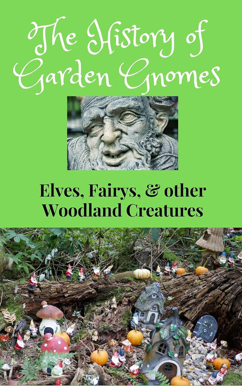 Garden Gnome Outdoor Statue with Bird Feeder (Green Leaf)...