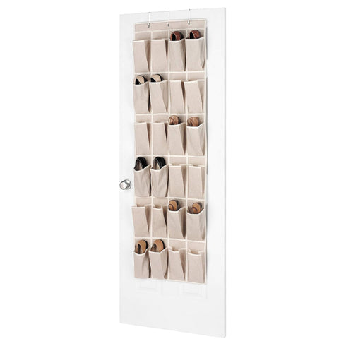 Whitmor Linen Over the Door Shoe Organizer...