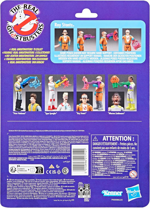 Ghostbusters Kenner Classics The Real Ray Stantz & Jail Jaw Ghost Toys, Retro Action Figure, Toys for Kids, Ages 4+...