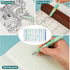 Everlasting Pencils, 12pcs Cute Infinity Pencil Inkless Eternal Pencils Cartoon Technology Unlimited Mechanical Pencil Christmas Gift for Writing,...