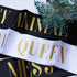 Birthday Gifts Sash Set Birthday Queen Women Birthday Party Supplies Fun Party Favors Decorations...