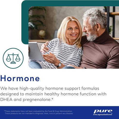 Pure Encapsulations Pregnenolone 10 mg - Support Memory & Hormone Balance* - Hormone Precursor - Gluten Free & Non-GMO - 60 Capsules...