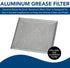 Broan-NuTone BP55 Aluminum Range Hood Kitchen Exhaust Grease Filter, 1 Count (Pack of 1), Grey...