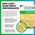 Filterbuy 13x21.5x1 Air Filter MERV 11 Allergen Defense (1-Pack), Pleated HVAC AC Furnace Air Filters Replacement (Actual Size: 12.88 x 21.50 x 0....