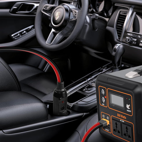 12/24V Cigarette Lighter to XT60 Cable YACSEJAO 14AWG 4.9FT XT60 Car Charger Connector for Cars/Trucks to Solar Generator......