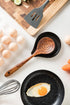 LAUCHUH Spoon Rest, Cooking Spoon Holder for Stove Top Large Kitchen Spatula Holder for Spoons, Ladles, Tongs, Mother's Day Gifts, Set of 2, Black...