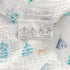 SwaddleDesigns Cotton Muslin Swaddle Blanket, Receiving Blanket for Baby Boys & Girls, Best Registry Gift, 46x46 inches, Watercolor Denim Mountain...